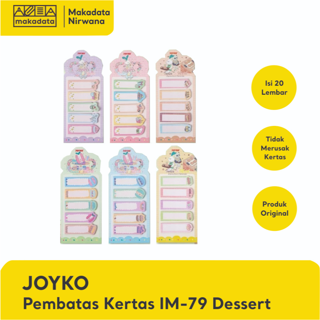 

JOYKO MEMO STICK/STICKY NOTE DESSERT IM-79 (1 PCS)
