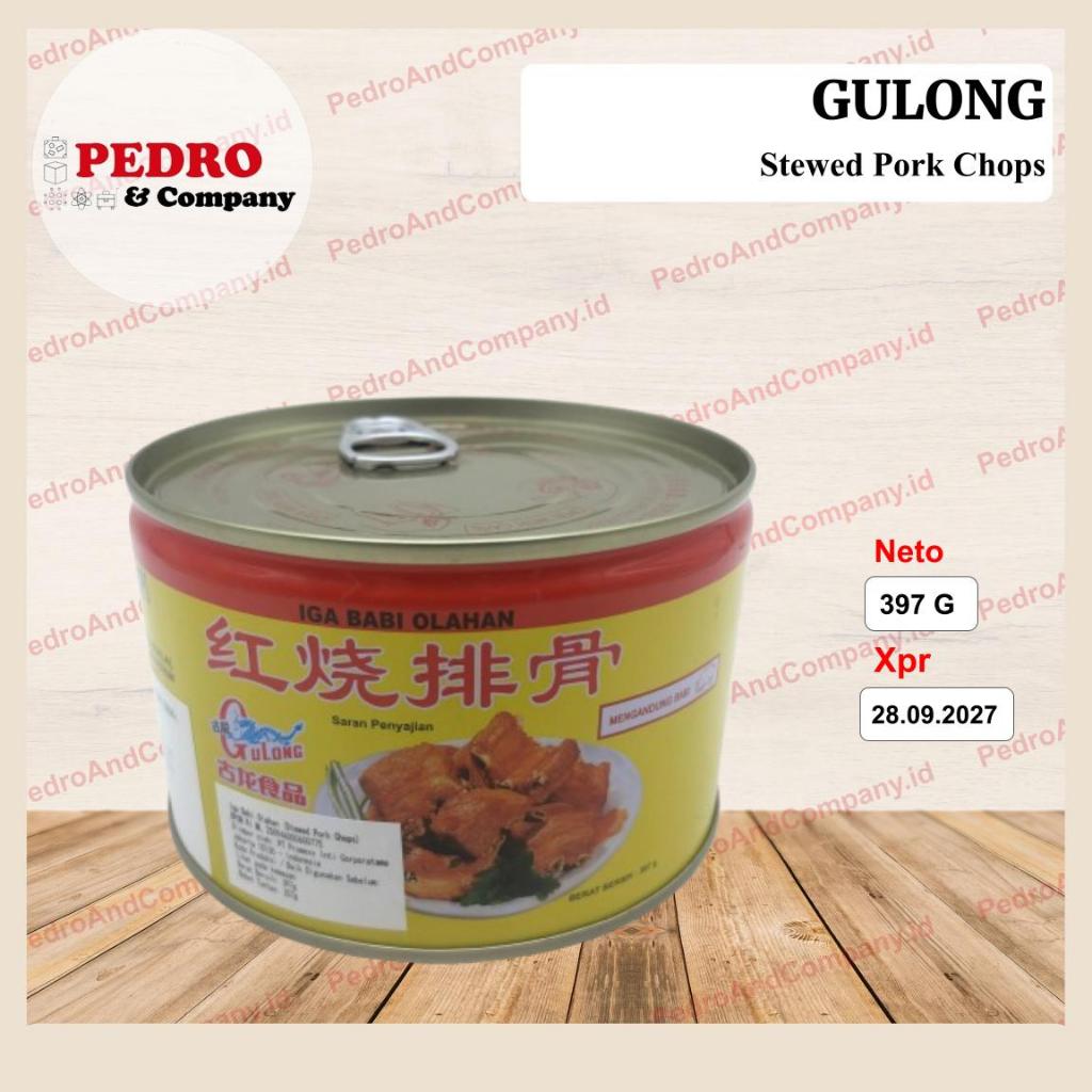 

Gulong stewed pork chops 397 gr - bah khut / iga babi