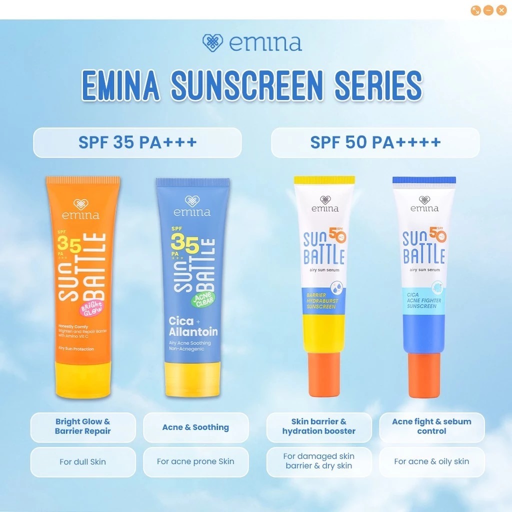 EMINA Sun Battle Sunscreen