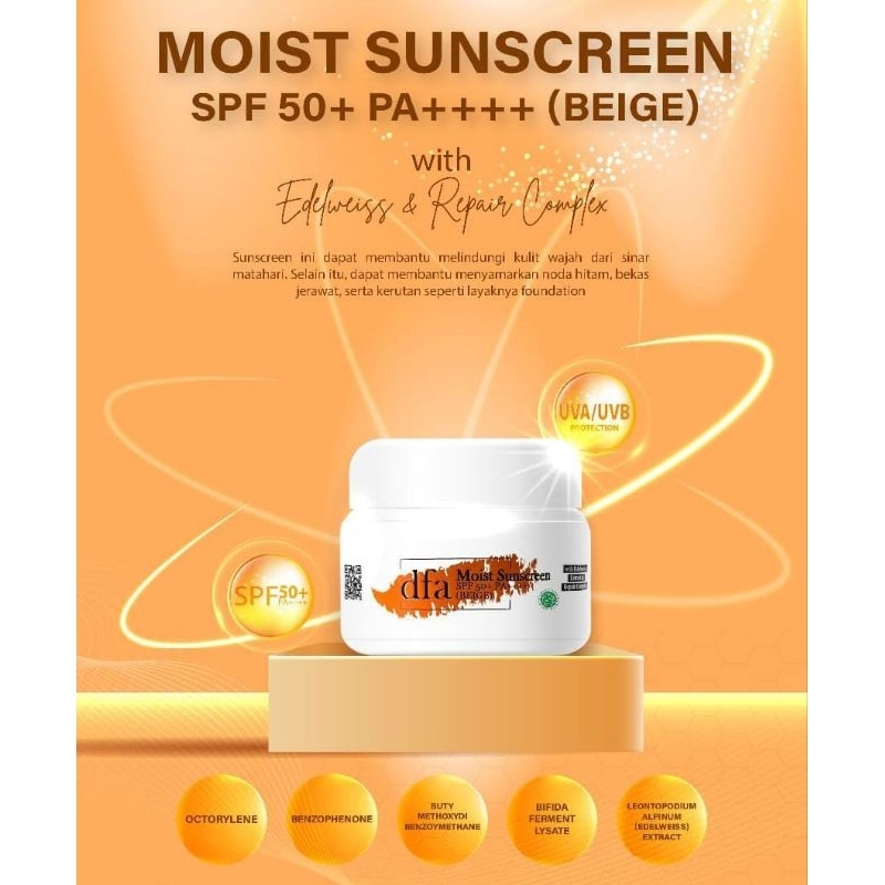 DFA MOIST SUNSCREEN BEIDGE 10 GRAM