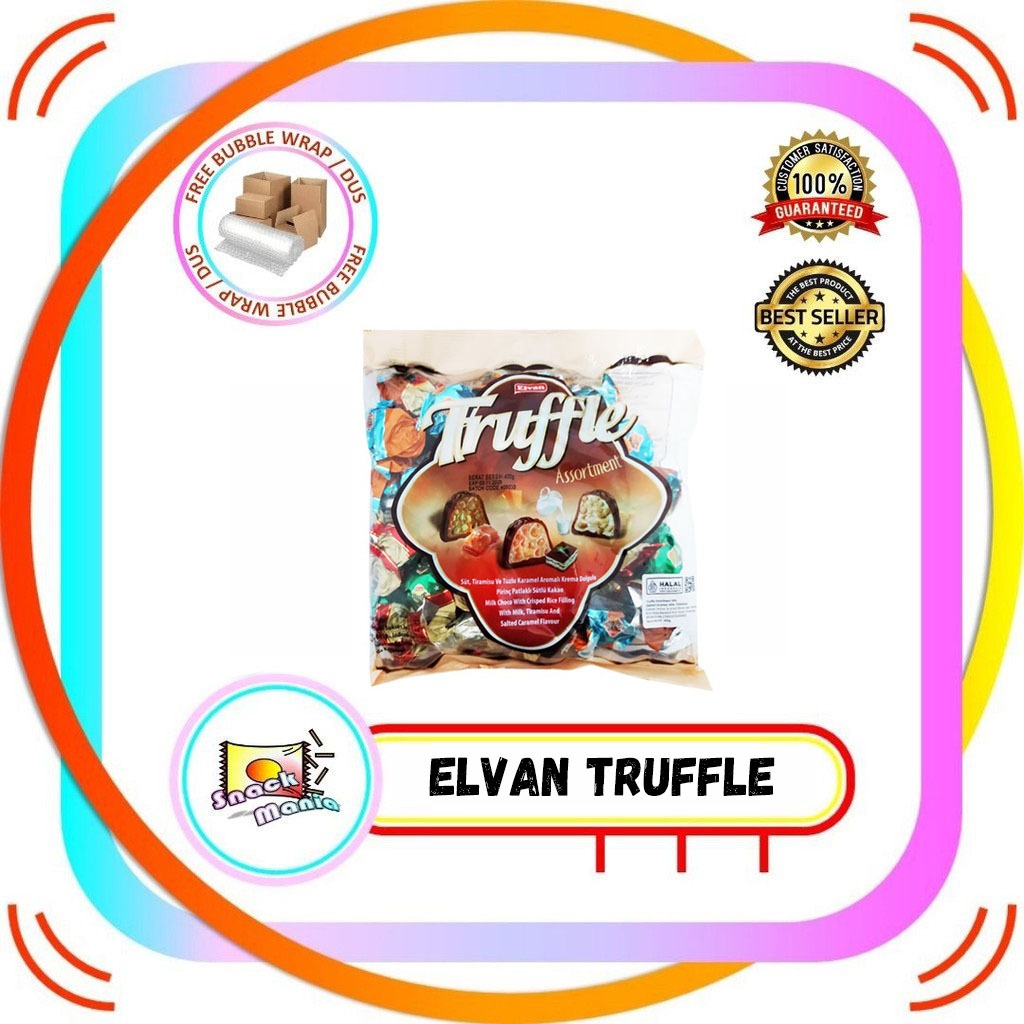 

Elvan Coklat Truffle Chocolate Double Twist Mix 400 gr