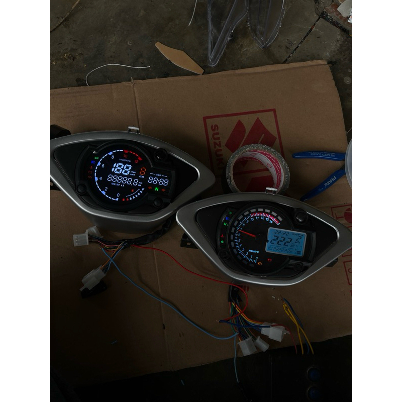 speedometer supra x 125pnp speedometer koso rx2n