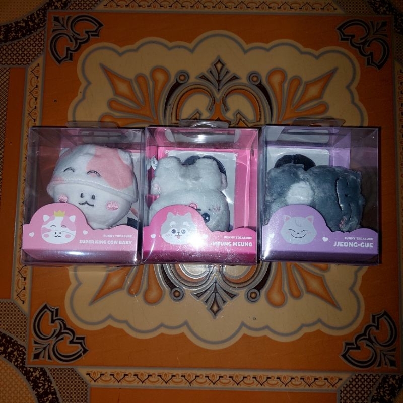 [Ready Stock] Funny Treasure meung-meung, super king cow baby, jjeong-gue