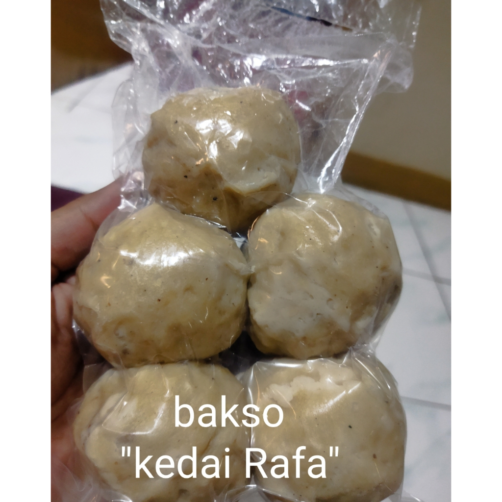 

BASO SEHAT ENAK BERKUALITAS ISI 5 UKURAN BESAR DIAMETER 6-7CM