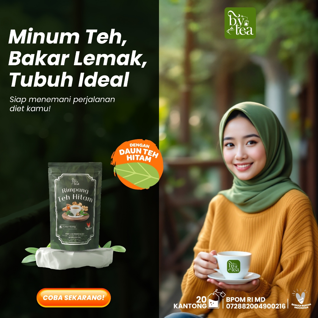 

Teh Herbal Rimpang Hitam Detoks BYTEA – Minuman Alami untuk Sehat & Langsing