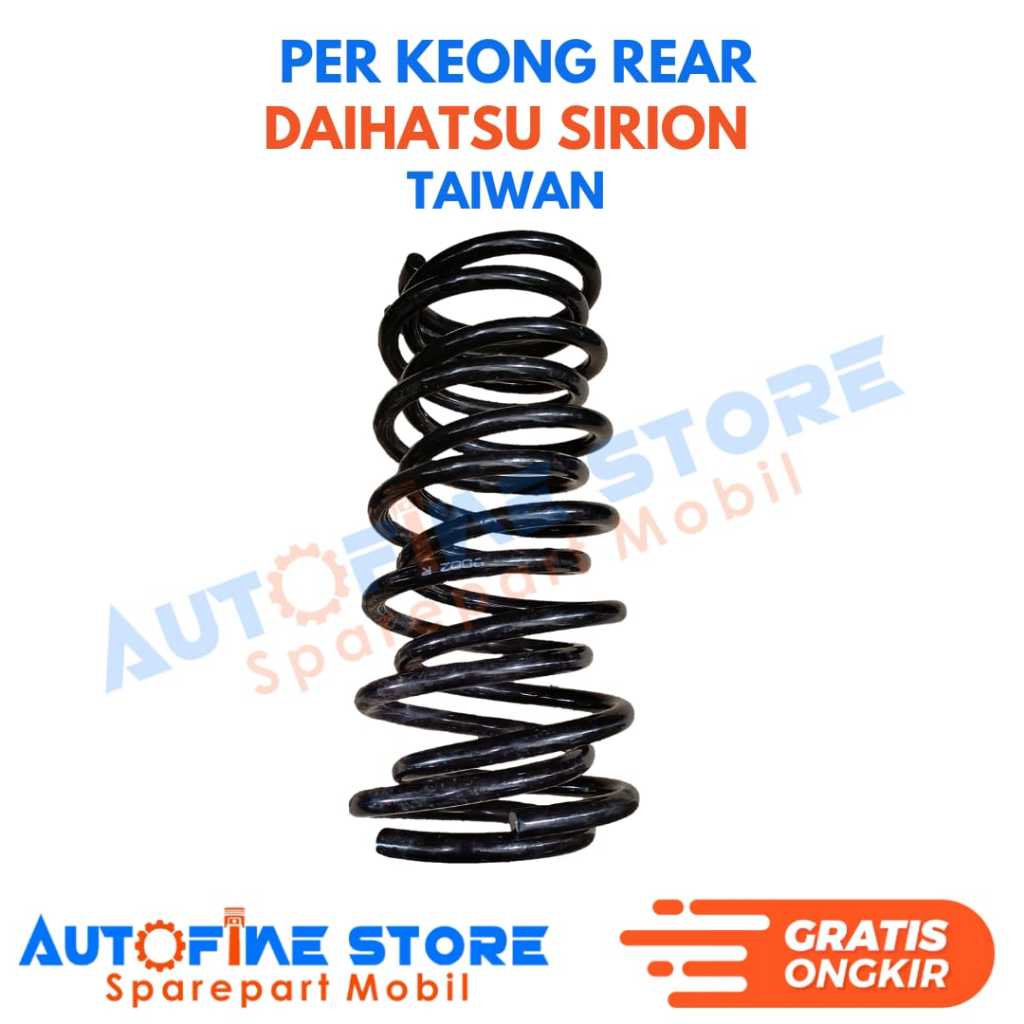Per Keong Coil Spring RR Belakang Daihatsu Sirion Taiwan