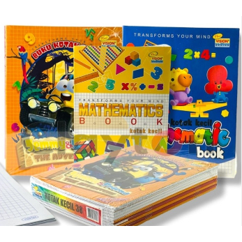 

Buku Tulis Kotak Kecil Vision 38 Lembar 1 PAK