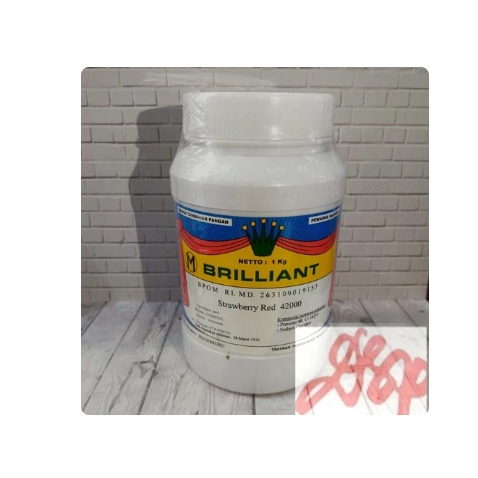 

Pewarna Bubuk Merah Stroberi / Strawberry Red 42000 @1KG