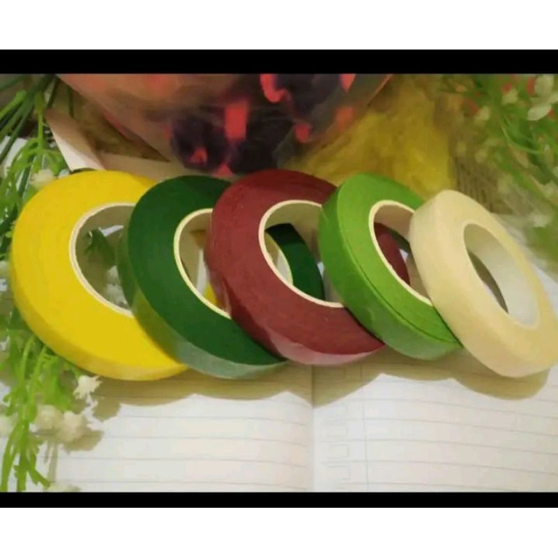 FLORAL TAPE WARNA 30 YARD