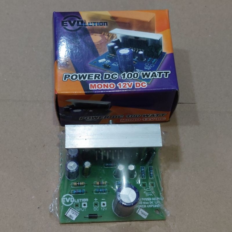 Kit Power DC 100 Watt Mono 12 Volt DC