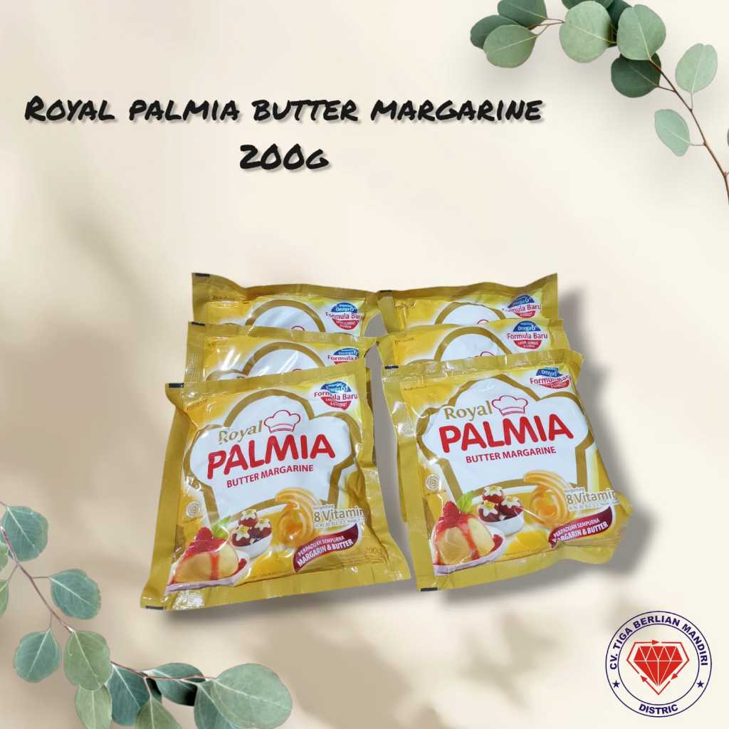 

ROYAL PALMIA BUTTER MARGARINE 200G 1PCS