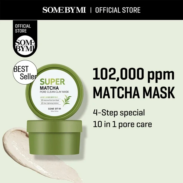 [EXP:25.4.15] SOME BY MI Super Matcha Pore Clean Clay Mask