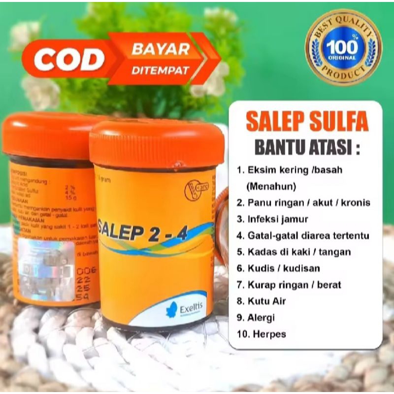 salep gatal kulit/ salep 24 NUFARINDO dijamin original ( bpom)