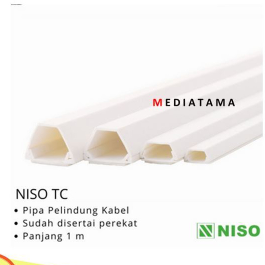 KABEL DUCT TC 1 TC1 TC2 TC3 TC4 TC5 NISO PENUTUP TRAPESIUM TELEPON CABLE PENGAMAN LISTRIK LAN PER BO