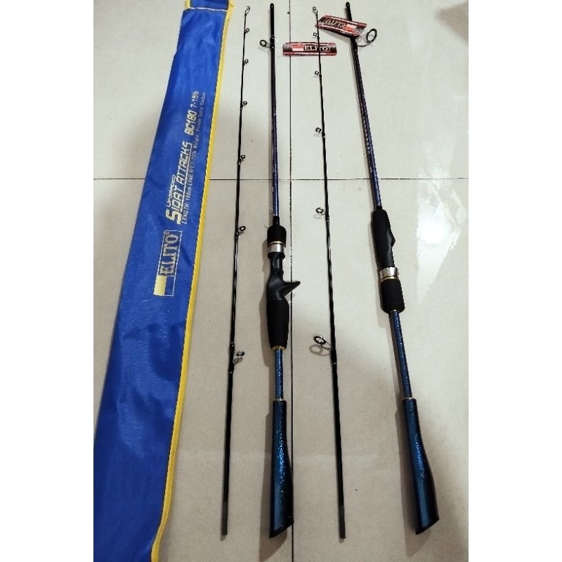 Joran Elito Sidat attacks Spining/Bait casting carbon solid