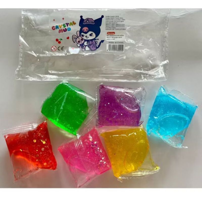 slime glitter mainan anak anak