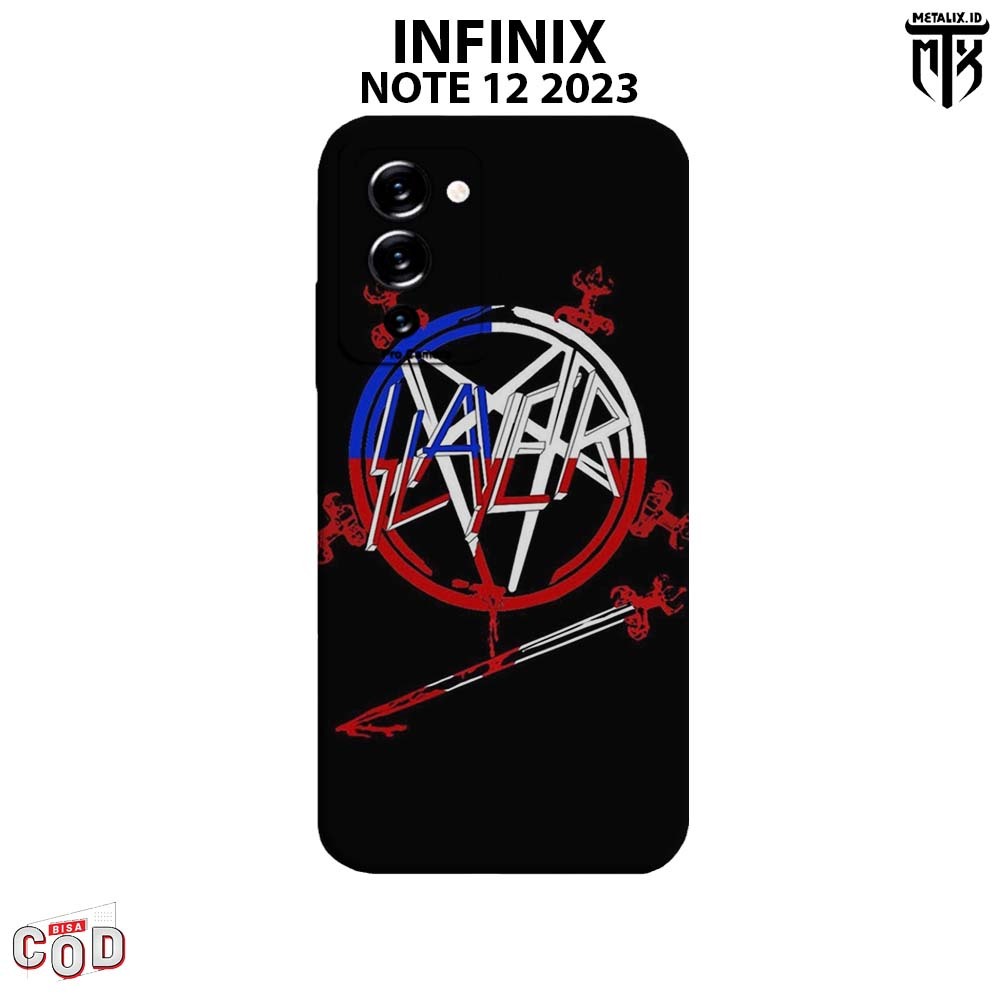 Casing INFINIX NOTE 12 G96 - Case INFINIX NOTE 12 G96 BAND SLAYER SOFTCASE PROCAMERA CASE HANDPHONE