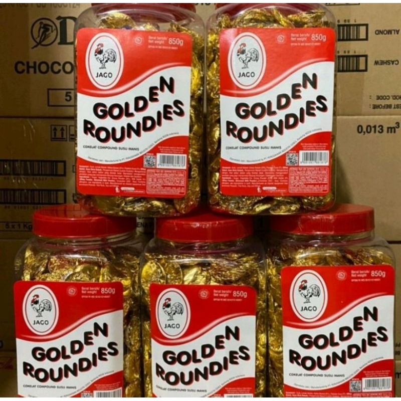 

golden roundies 850gr isi 300