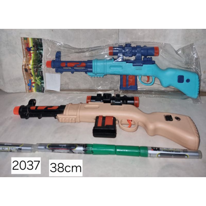 MAINAN TEMBAK TEMBAKAN BATERAI 5020//MAINAN TEMBAK BATERAI LAMPU DAN SUARA//SENAPAN BATERAI