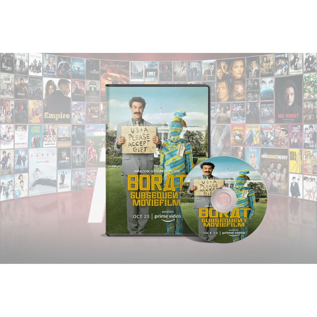 Koleksi DVD Film Borat & Borat Subsequent Moviefilm (2006-2020)