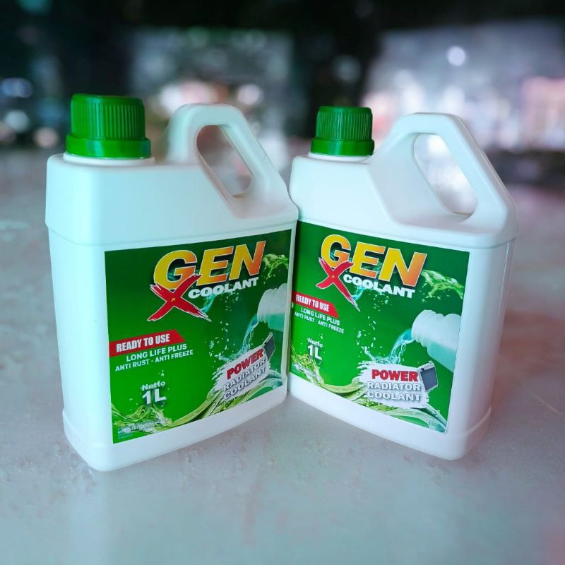 [ TERJAMIN BERKUALITAS ] AIR RADIATOR COOLANT MOTOR MOBIL 1L / AIR COOLANT KUALITAS TERBAIK / AIR CO