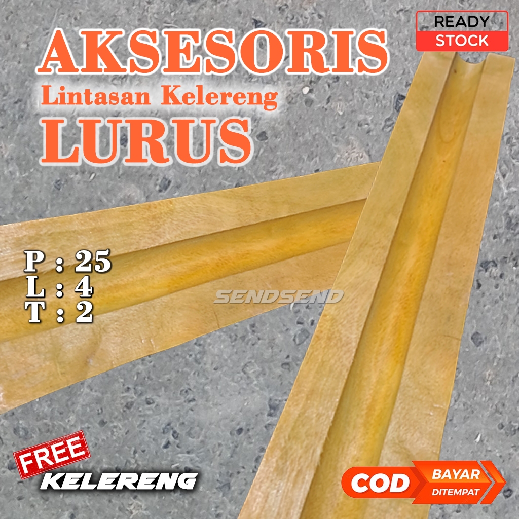 Lintasan Kelereng Lurus / Marble run LURUS / Aksesoris lintasan kelereng / Linstasan Kelereng lurus