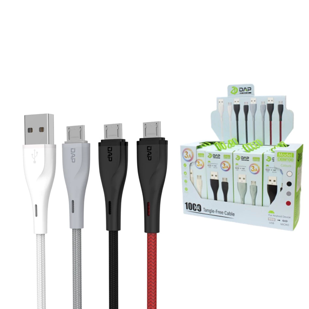 Kabel Data DAP DBM100 USB Micro Kabel Charger DAP DBM100 Micro Kabel Casan DAP DBM100 Original