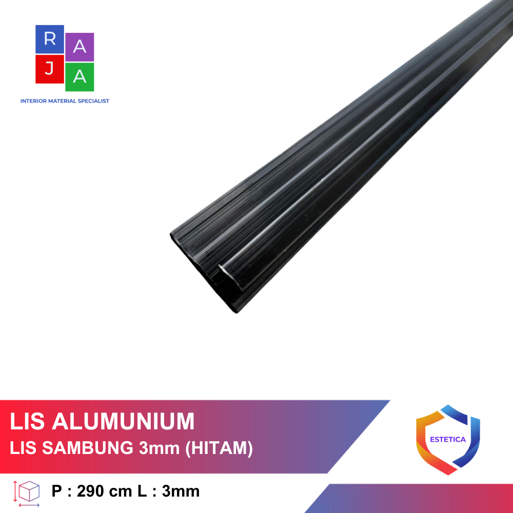 Lis Sambung aluminium Untuk Panel Marmer PVC dan Wallboard