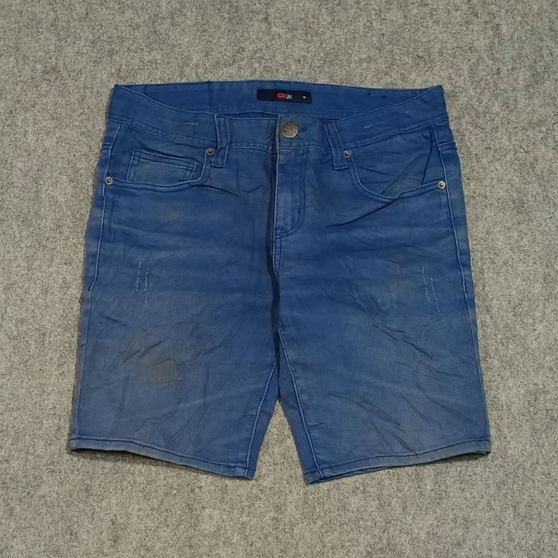 celana pendek jeans pria CSGM size 31 second