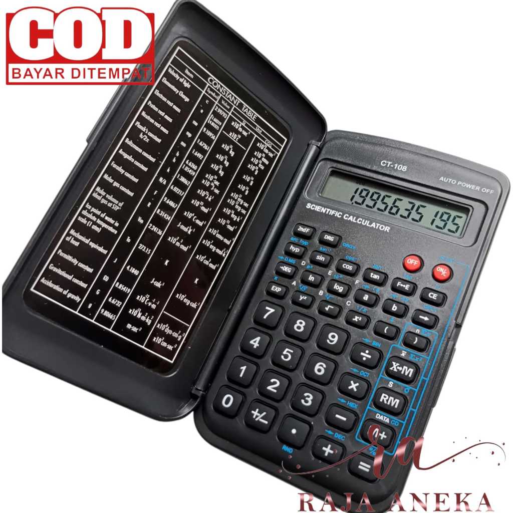 

CALCULATOR ILMIAH KARCE SDC 108 KC108 SCIENTIFIC MURAH 108 WARNA CT