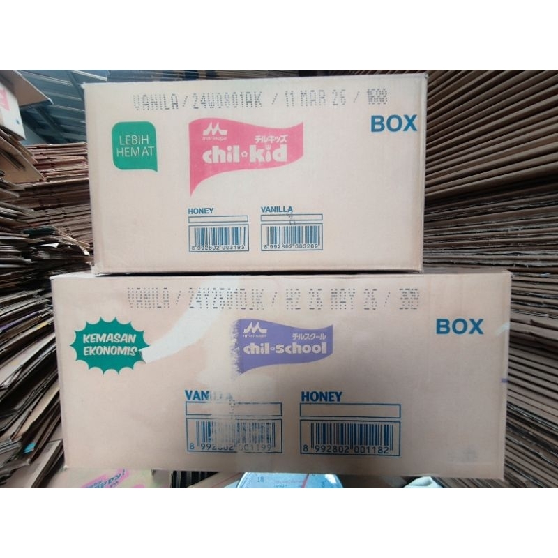 

Kardus susu Chil 2ply/tebal