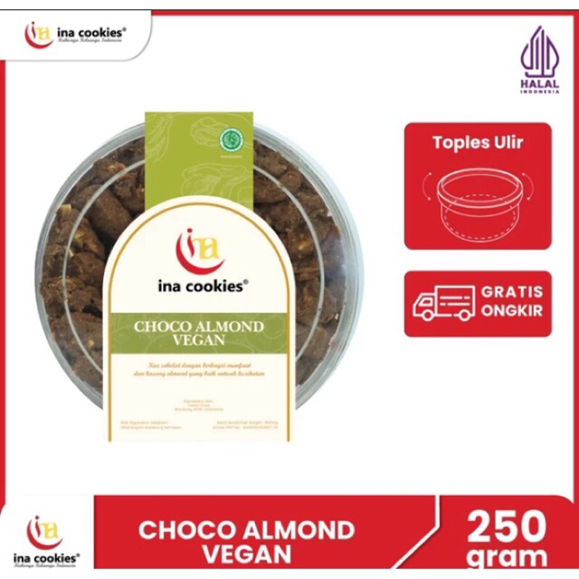 

Ina Cookies Choco Almond Vegan