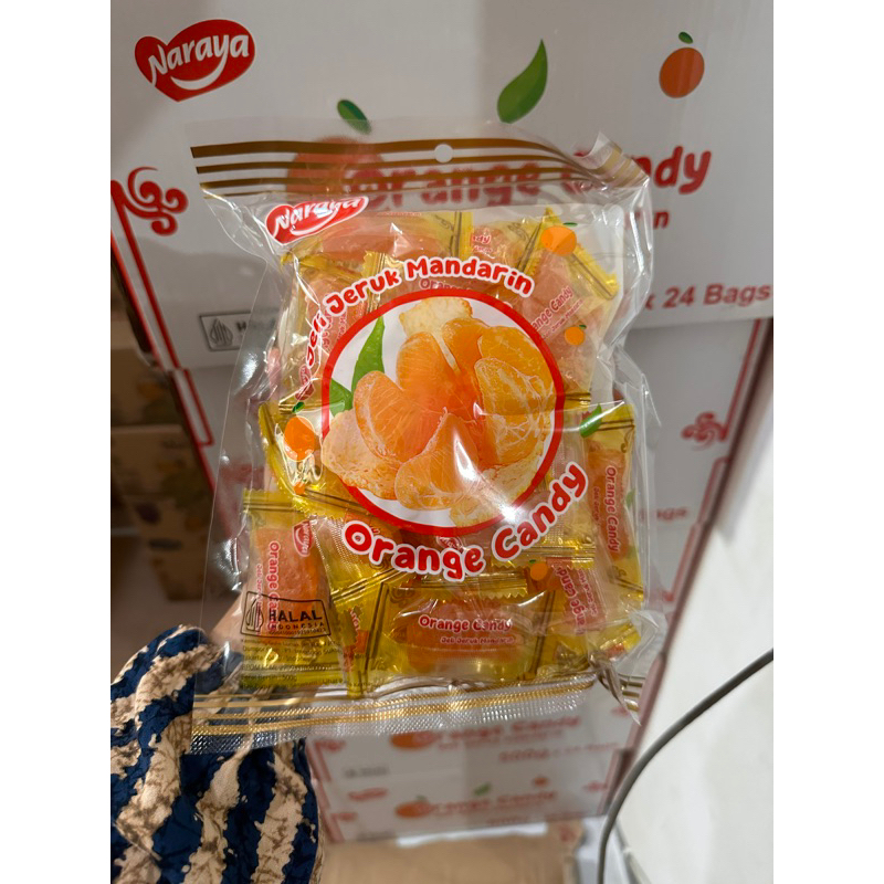 

Naraya orange candy
