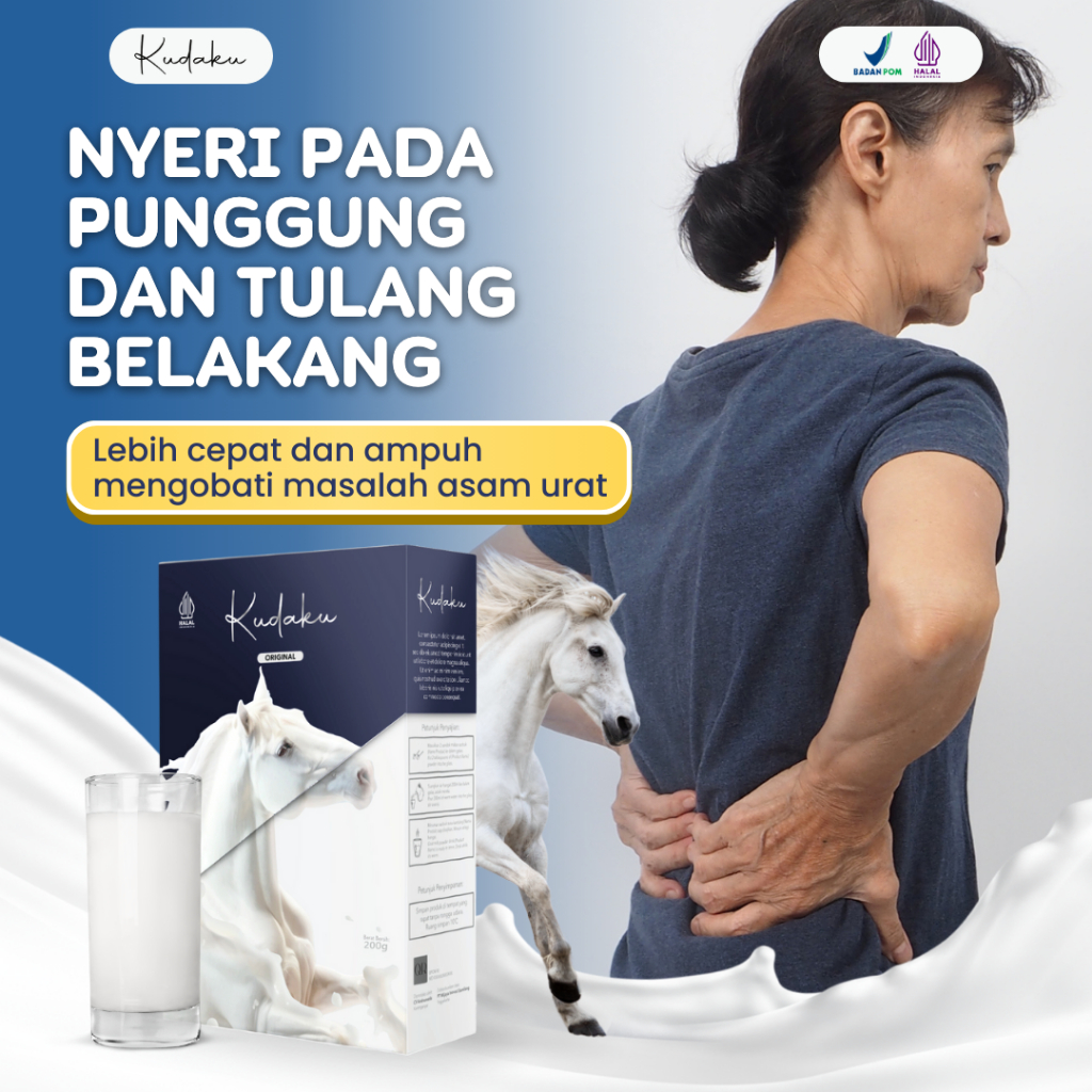 

Susu Nyeri Punggung atau Leher Khusus Penderita Asam Urat Menahun Kudaku