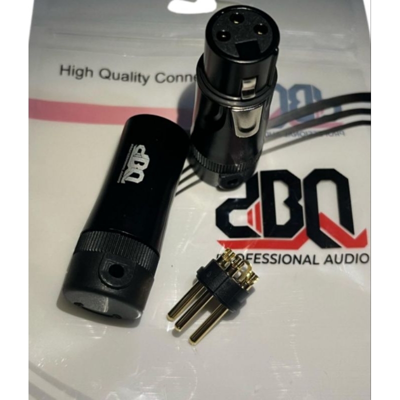 Jack Canon XLR dBQ Male Female Model L