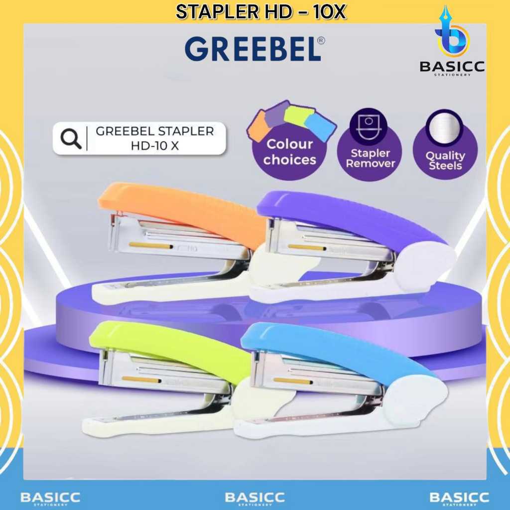 

Greebel Stapler Stepler Staples Jepretan HD-10X | @1 Pcs