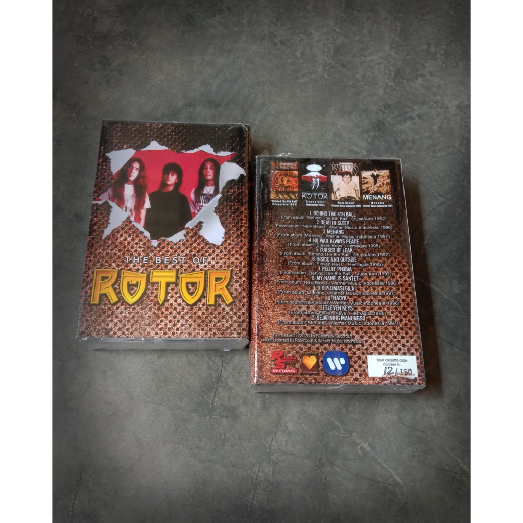 KASET PITA ORIGINAL ROTOR ALBUM THE BEST OF