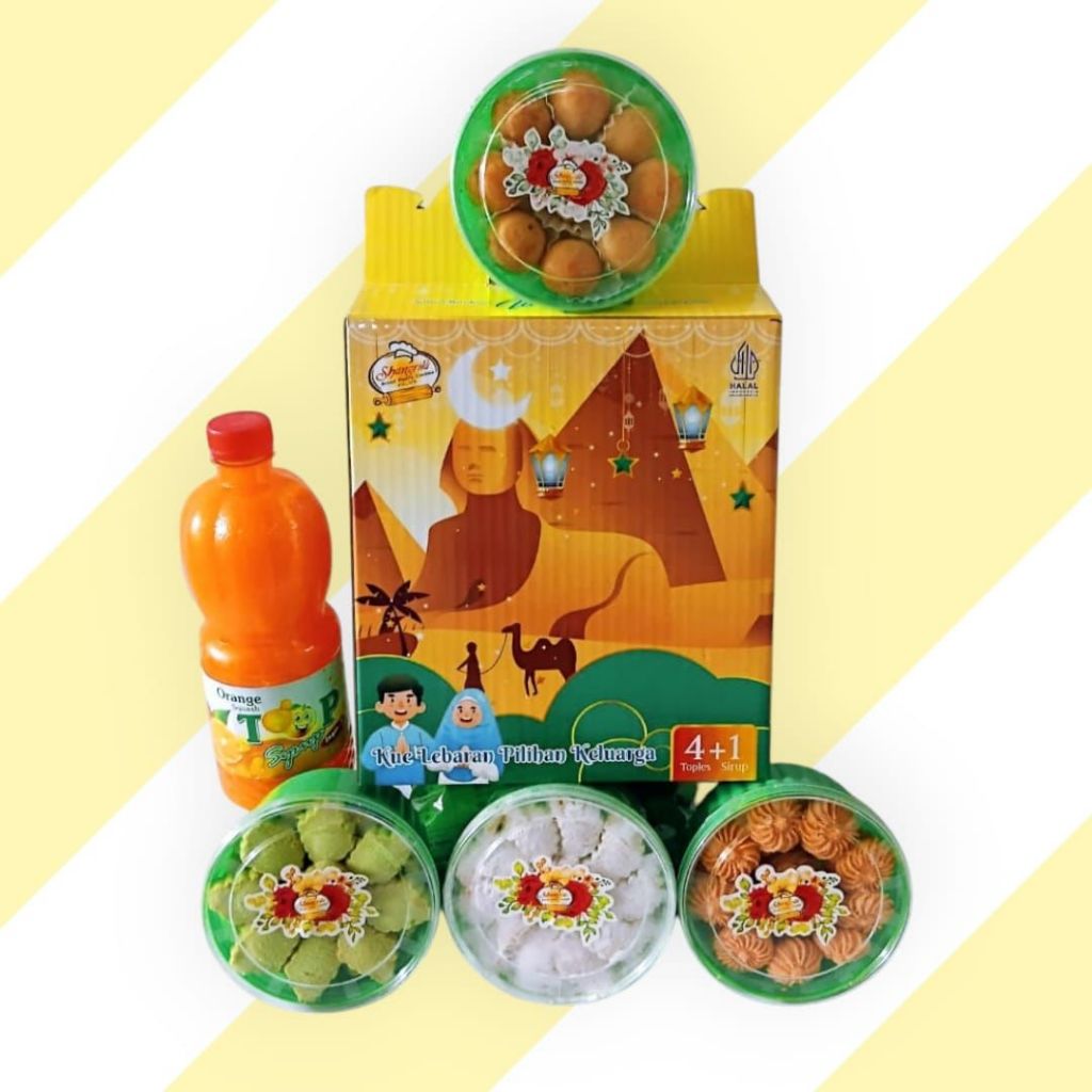 

Paket kue lebaran murah shangrila sirup FREE BUBBLE WRAP