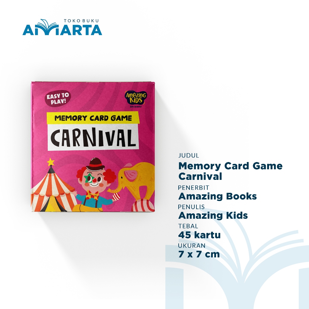 Permainan Edukasi Anak - Memory Card Game Carnival