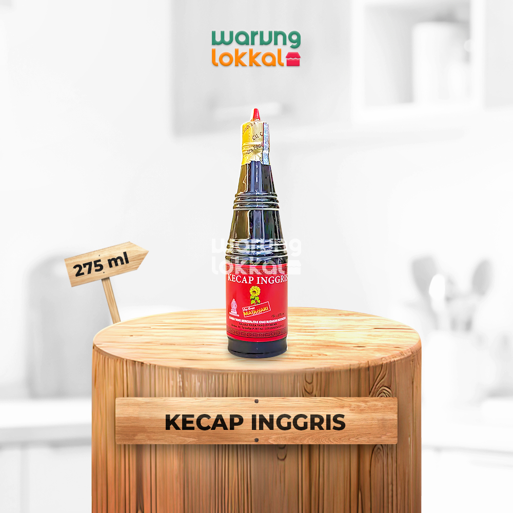 

Cap Bunga Matahari Kecap Inggris 275ml - Warung Lokkal