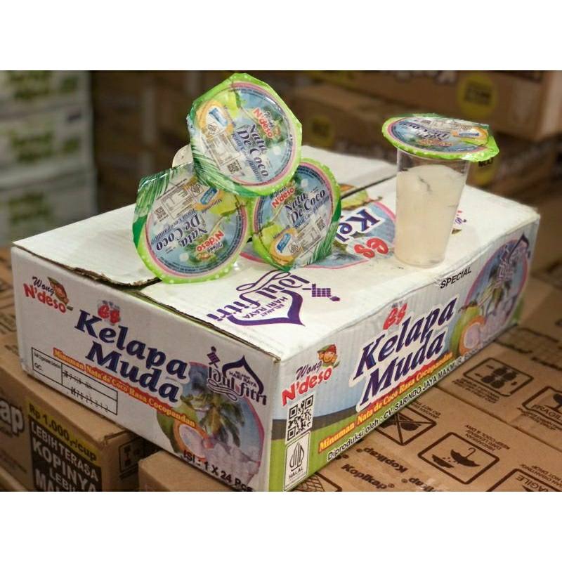 

Kelapa Muda wong N'deso 160ml Isi 24 Cup per dus