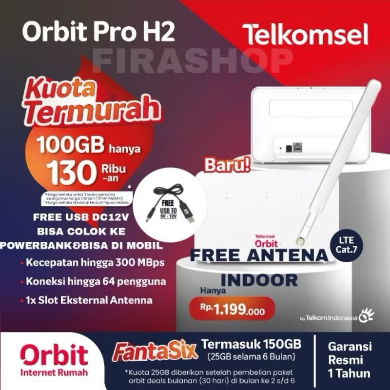 jual modem orbit pro H2