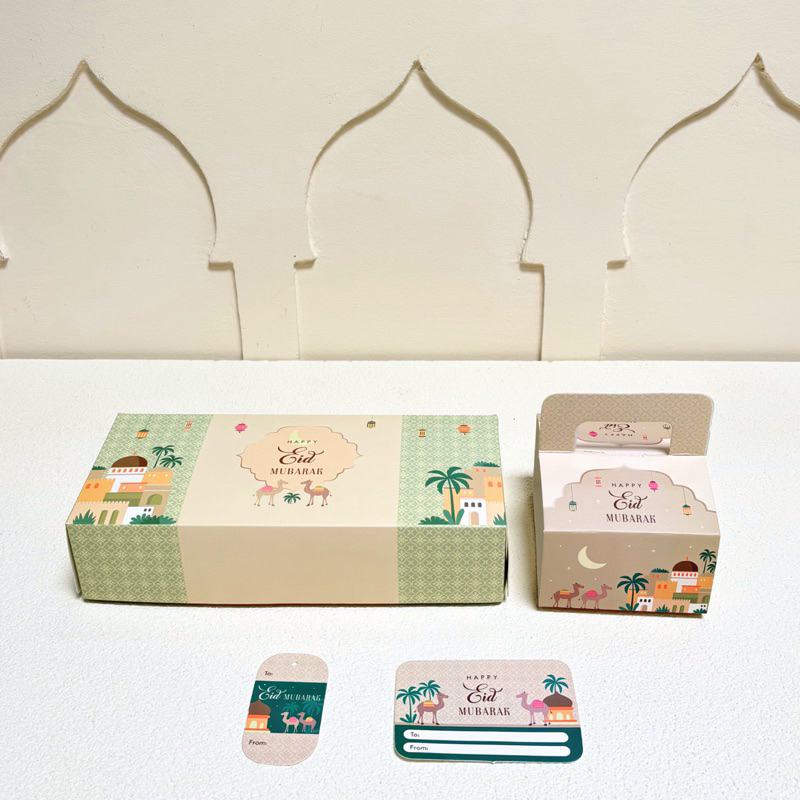 

RB 5 Set Box Tenteng Zea 22x10x5cm Box Kotak Kue Brownies Lebaran Idul Fitri Hampers