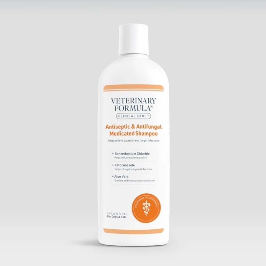 Veterinary Formula Shampo ANTISEPTIC & ANTIFUNGAL Medicated 473ml