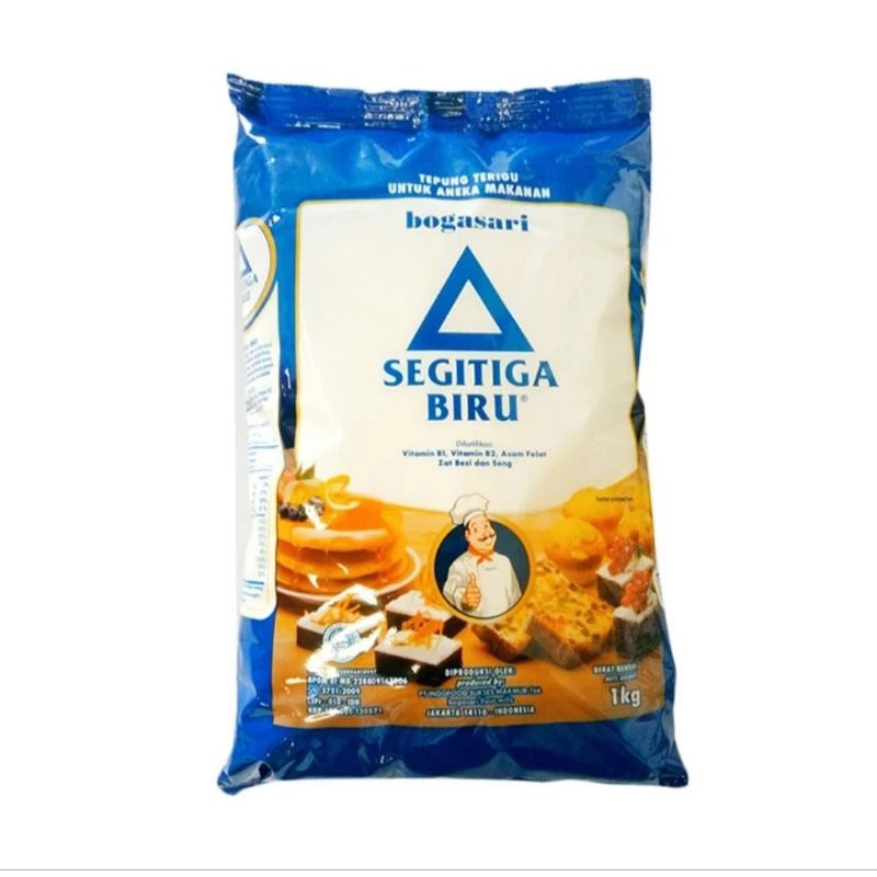 

Tepung segitiga biru 1 kg
