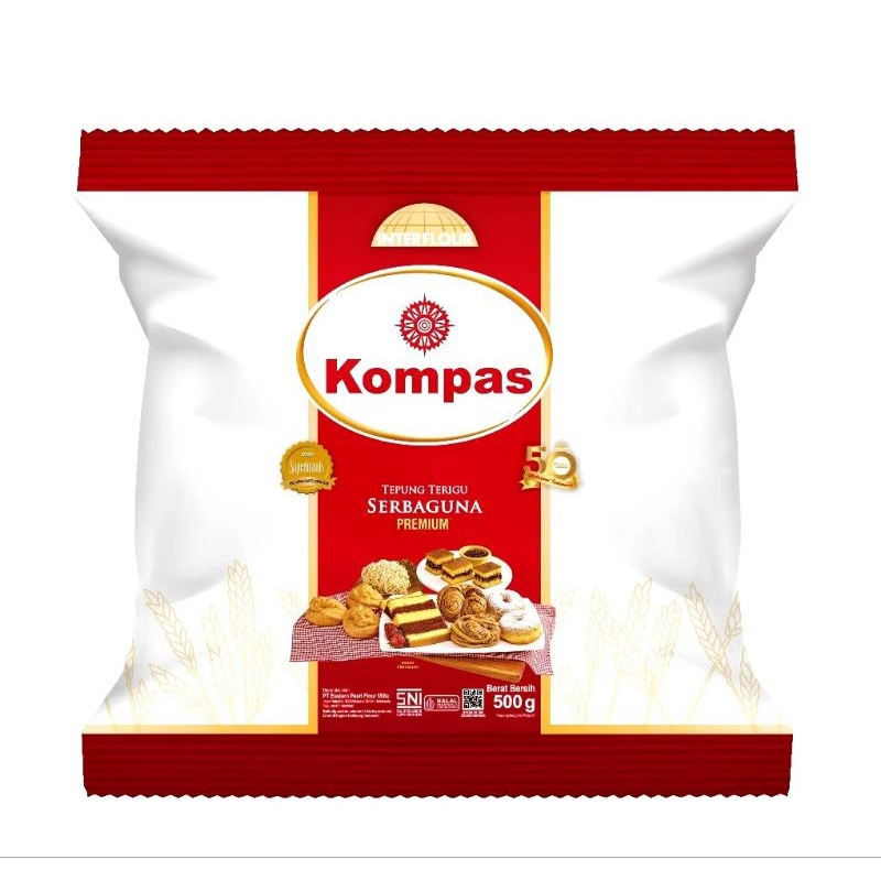 

Kompas Terigu Serbaguna 500gr