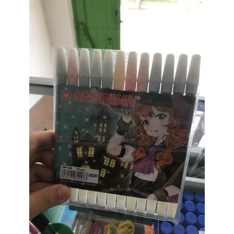 

SPIDOL WARNA SNOWMAN