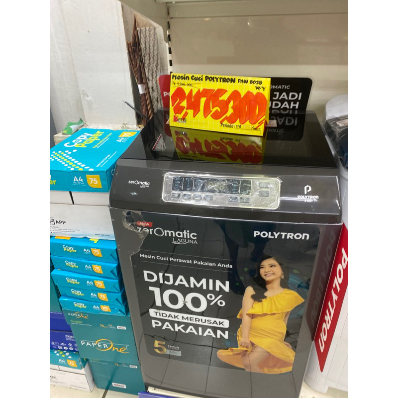 mesin cuci satu tabung Polytron