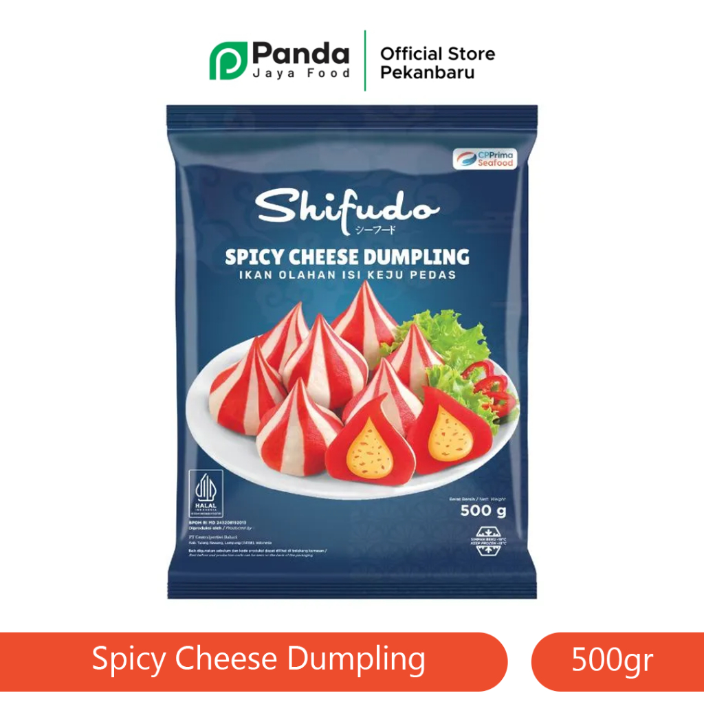 

Shifudo Dumpling Spicy Cheese 500 Gram - Size 18