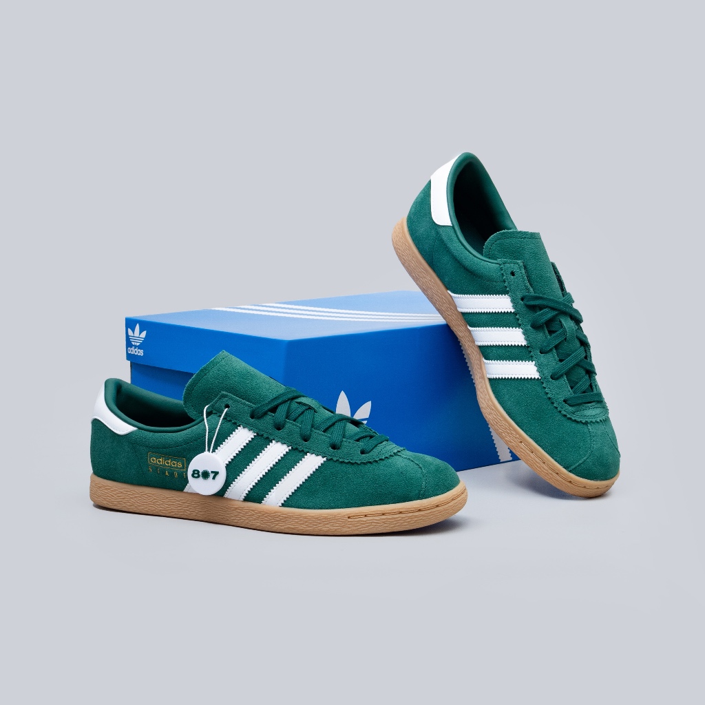 Adidas Stadt Green White Gold
